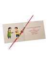 YouBella Rakhi and Greeting Card Combo for Brother, Rakhi Gift for Brother/Bhaiyya/Bhai (Style 2)